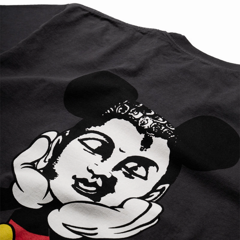 CRTFD Transformation Tee - Vintage Black Natural Fiber Blend Chilly Comfort Wear