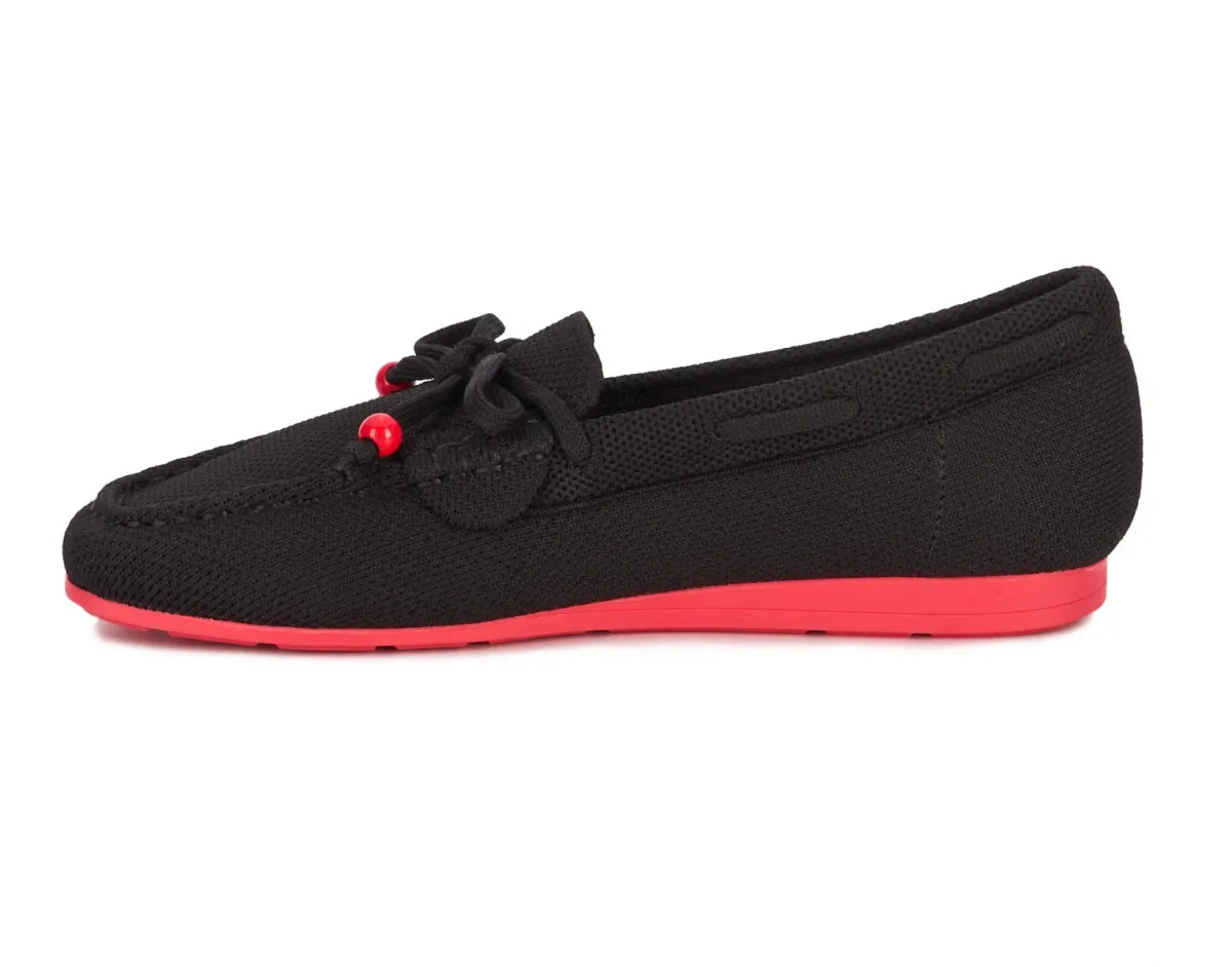 Casual Slip-ons Doctor Approved Ros Hommerson Neve Women's Flat Knit Fabric In Black