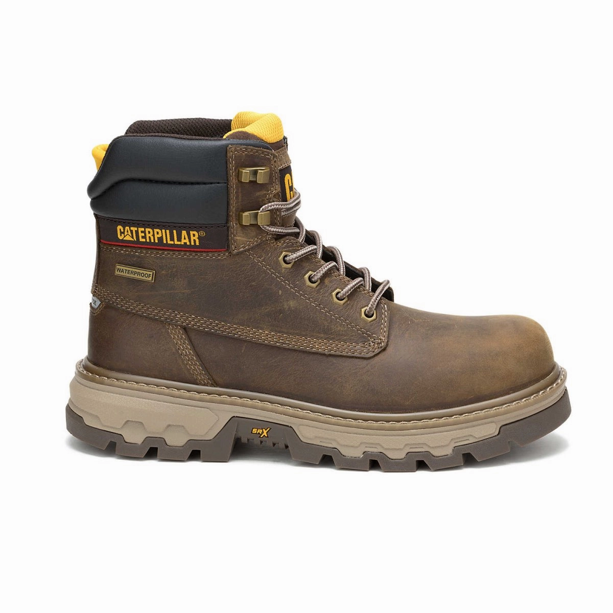 Caterpillar Colorado Equip 6" Men's Waterproof Composite Toe Work Boot (P91723) In Pyramid Stable Support Functional Minimalist