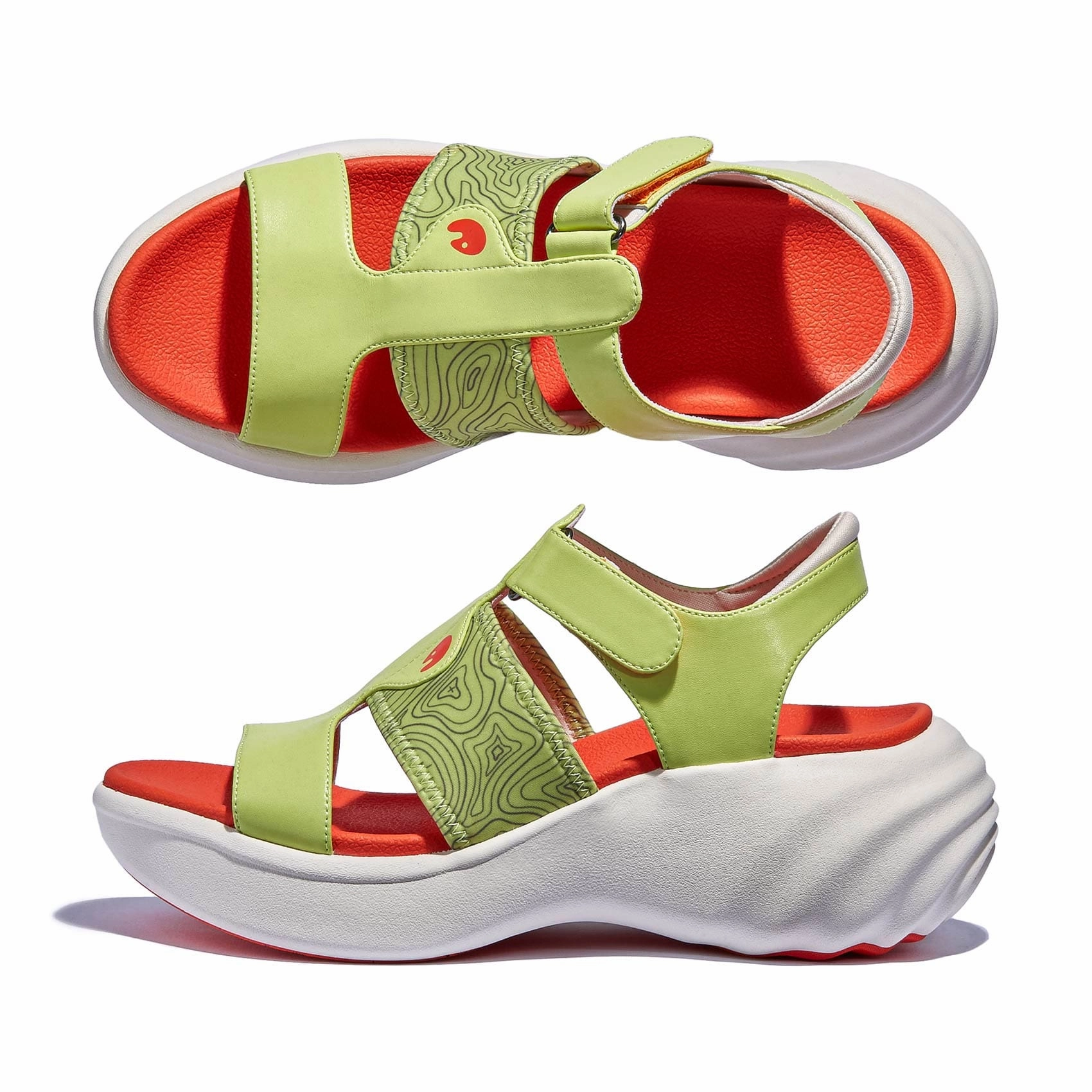 Removable Footbed Anti microbial Daiquiri Green Sitges I Women