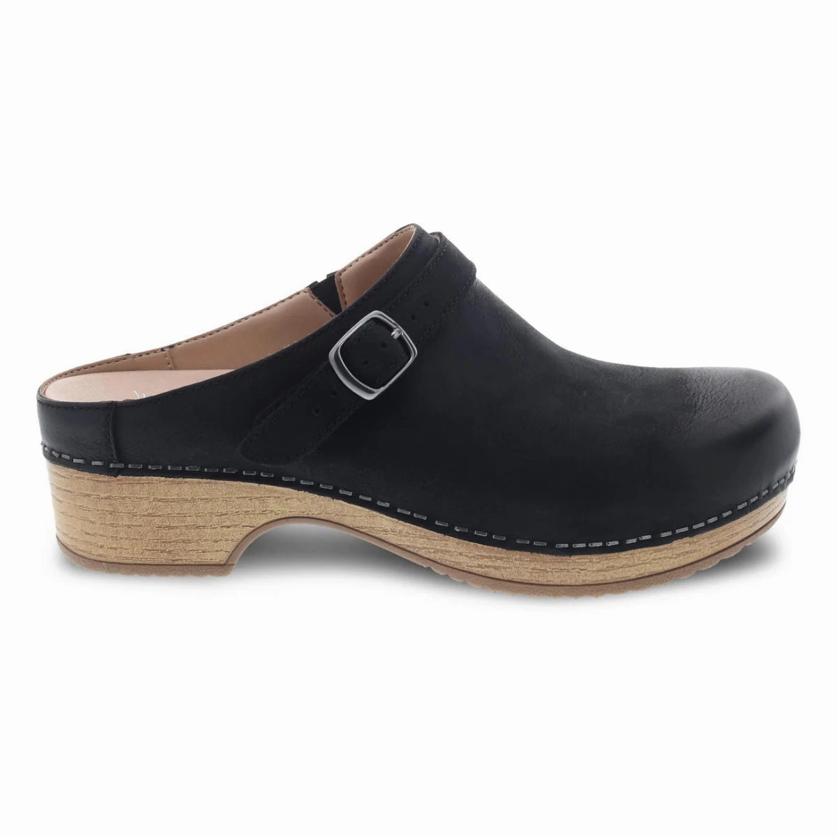 Dansko Berry Women's Mule In Black Burnished Nubuck endurance sports shoes