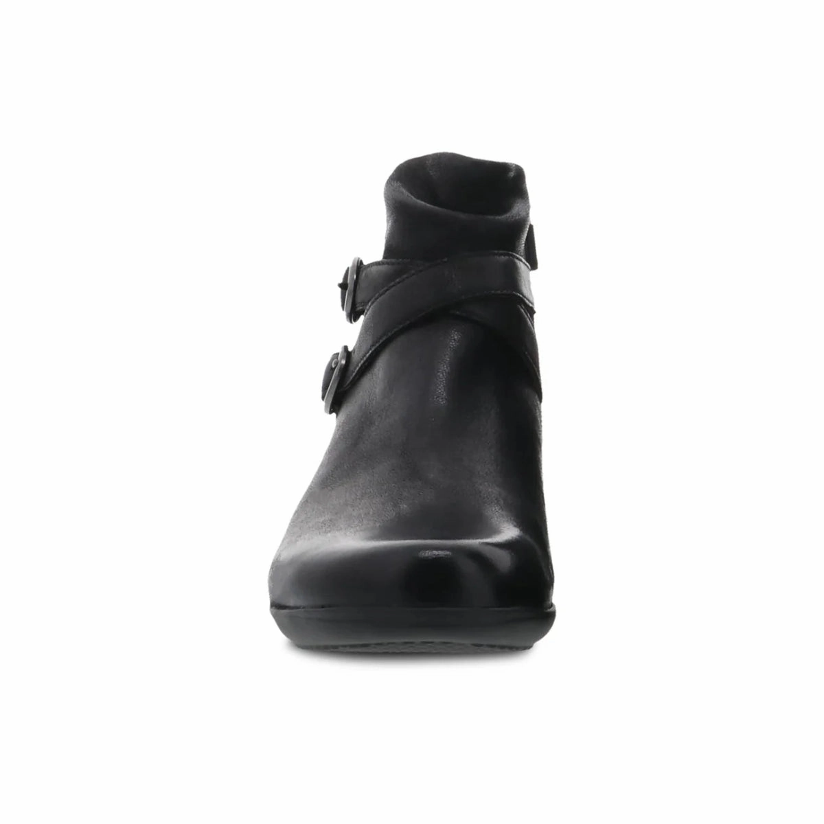 Dansko Faithe Women's Boot In Black Burnished Nubuck Enhanced Stability