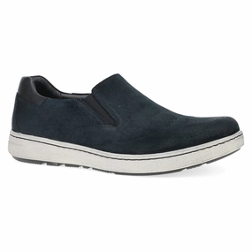 Iconic support Aerodynamic Vents Dansko Trent Men's Slip On In Black Burnished Suede Sneaker
