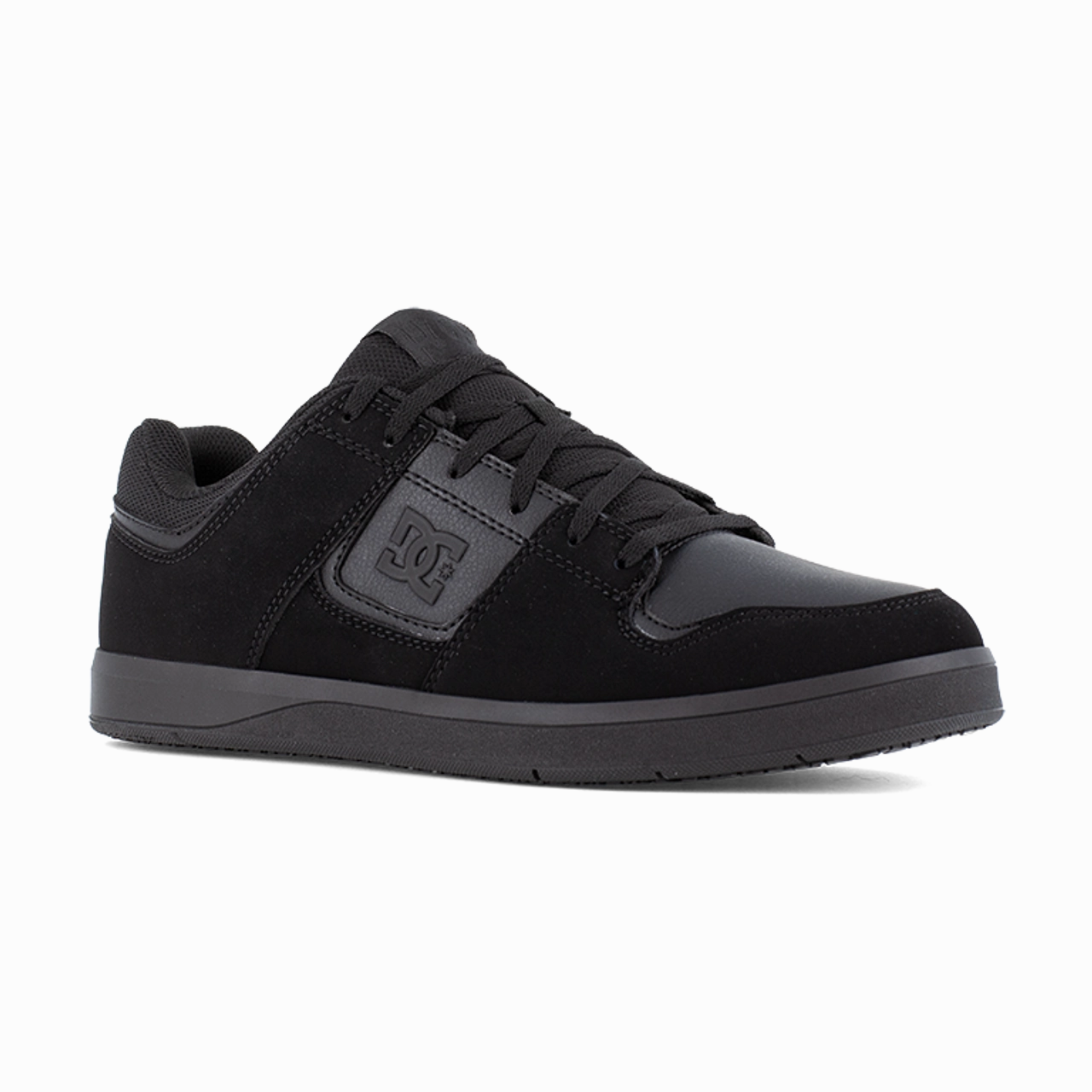 All Purpose Fit Gear Adjustable Straps DC Work Cure Work Men's Slip-Resistant Work Shoe DC60301 In Black