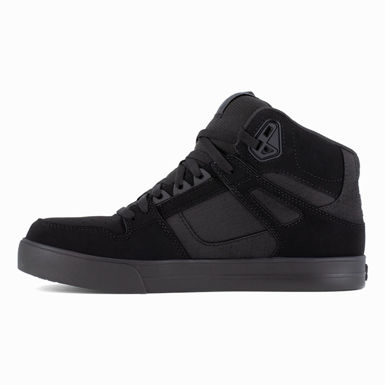 DC Work Pure Work High-Top DC60206 Men's Work In Black and Dark Gray All Terrain Protection