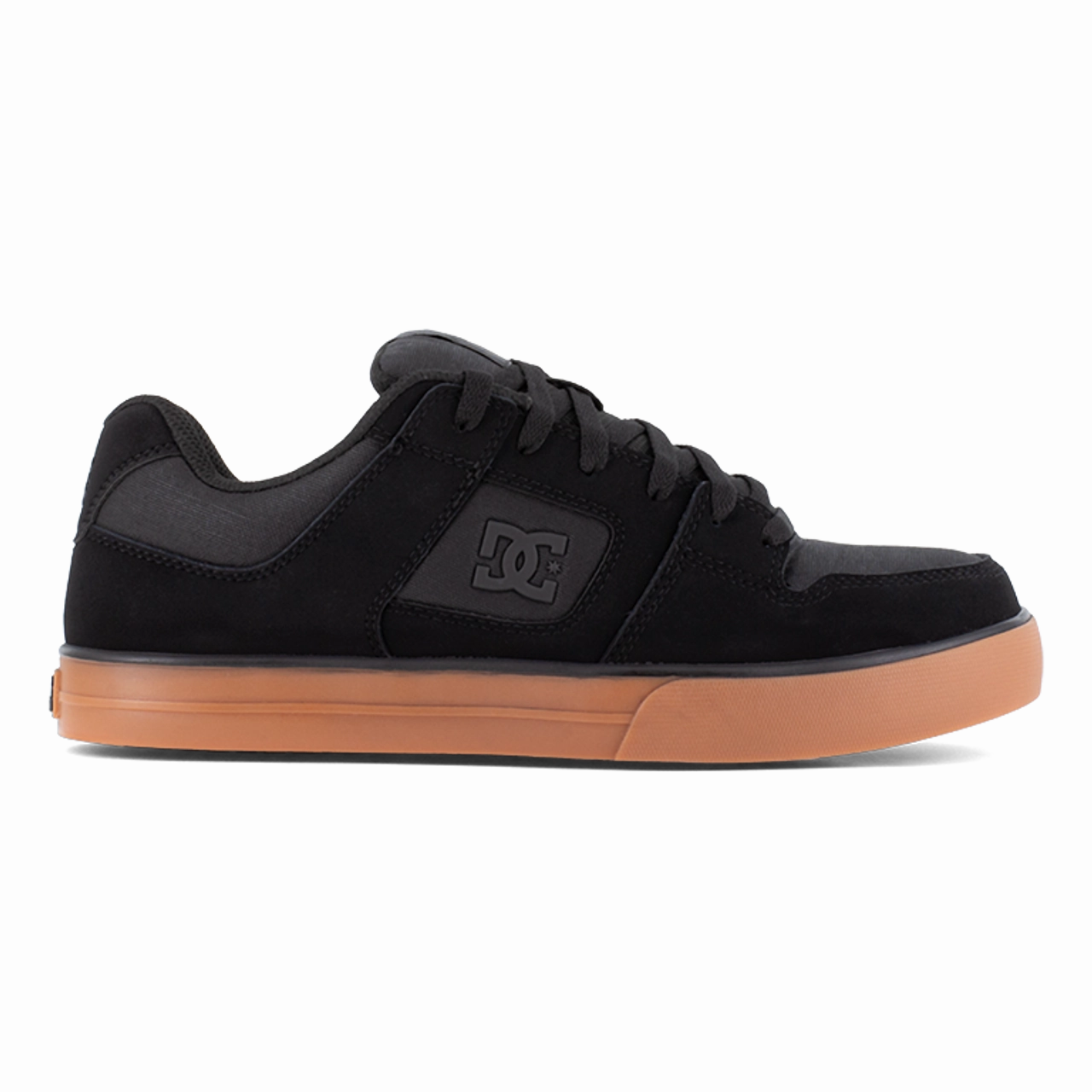Slip-resistant Design Industrial Strength DC Work Pure Work Men's Work Shoe DC60202 In Black and Gum