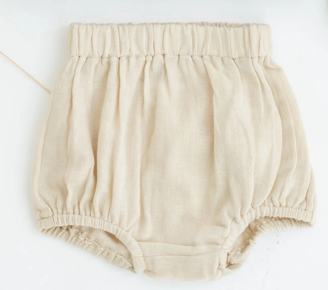 Diaper Cover - Tan Muslin Practical Boots Stretchable Fabric