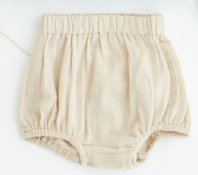 Diaper Cover - Tan Muslin Story Mood