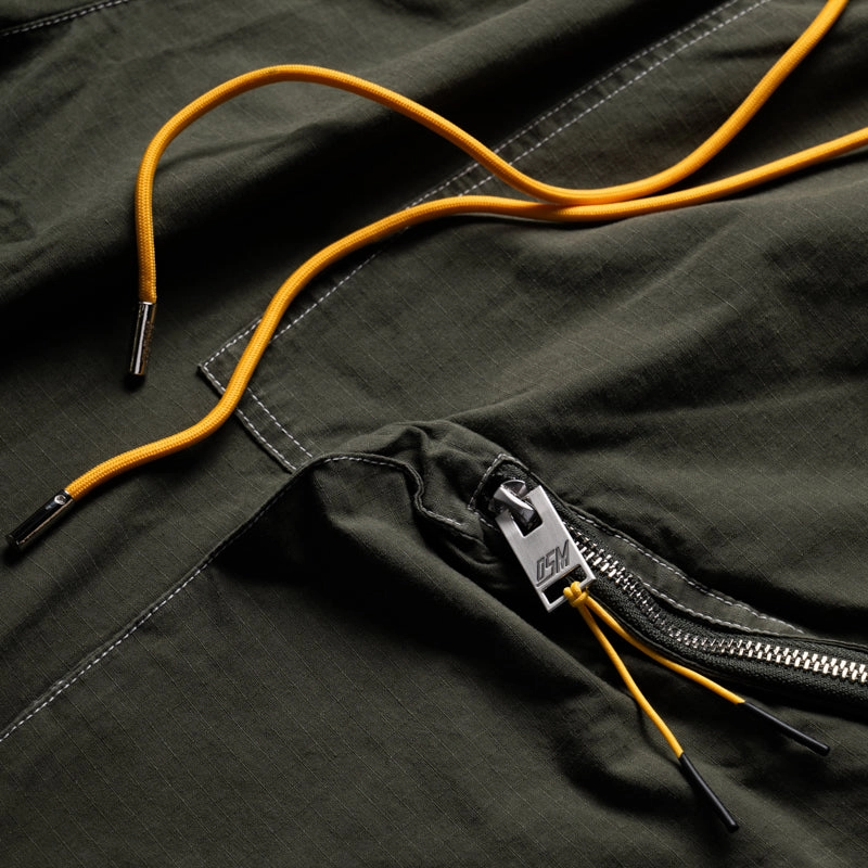 Story Mood Diet Starts Monday Contrast Cargo Pants - Olive