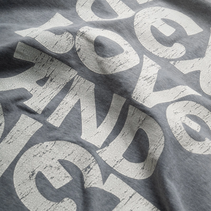 Diet Starts Monday SL&D Athletic Tee - Heather Grey/Blue Future Edge Desk Style