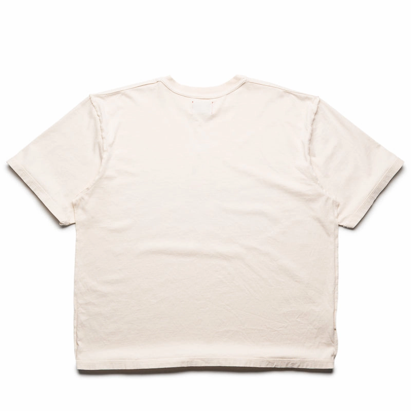 Diet Starts Monday Spray Paint Tee - Antique White/Black british retro