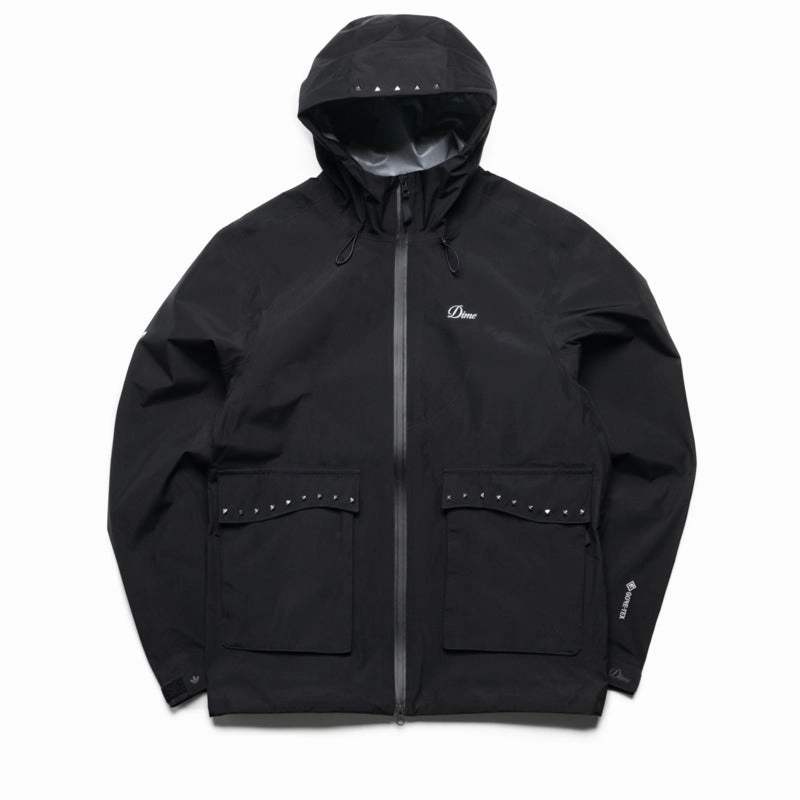 Active Gear Royal Charm Dime x Adidas Studded GORE-TEX Jacket - Black