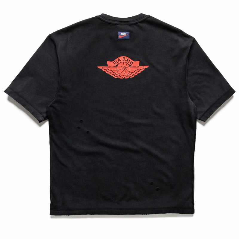 OrganicCotton Jordan Rare Air Tee - Black/Chile Red