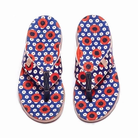 Easy on Dots Women Majorca Flip Flops