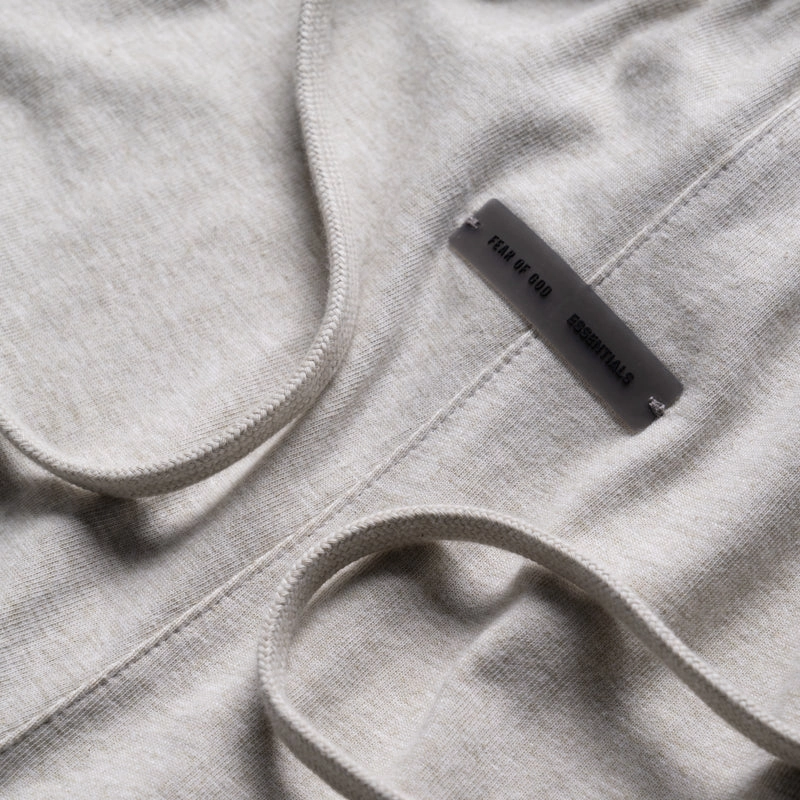 Fear Of God Essentials Basketball Jersey Shorts - Heather Stone Bride Side Luxury Apparel