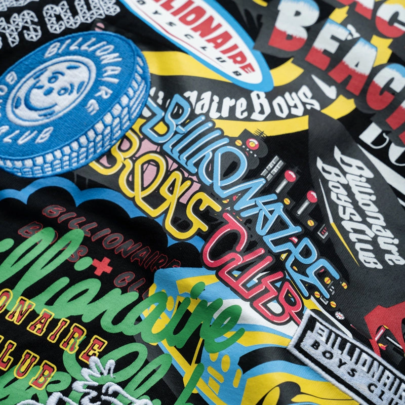 Billionaire Boys Club Knit Tee - Black Lake Glow