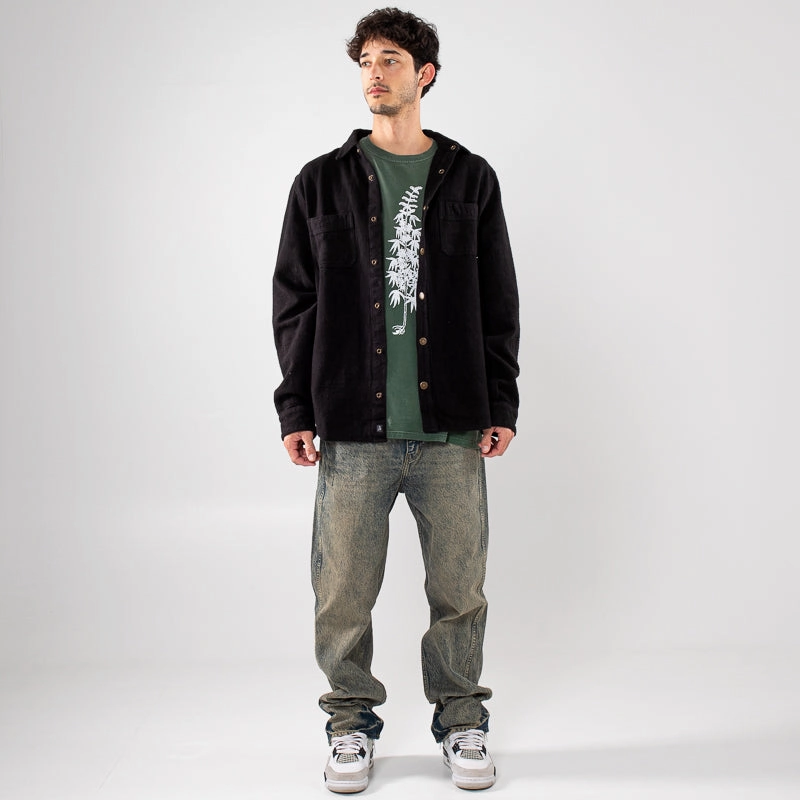 One Of These Days Canton Overshirt - Black Work Ready