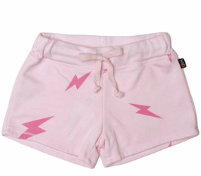 Draw String Short- Pink Bolt Warm Pullover StaticResistantTextile
