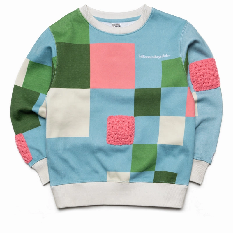 EcoFriendlyMaterial Kids Billionaire Botan Sweatshirt - Milky Blue