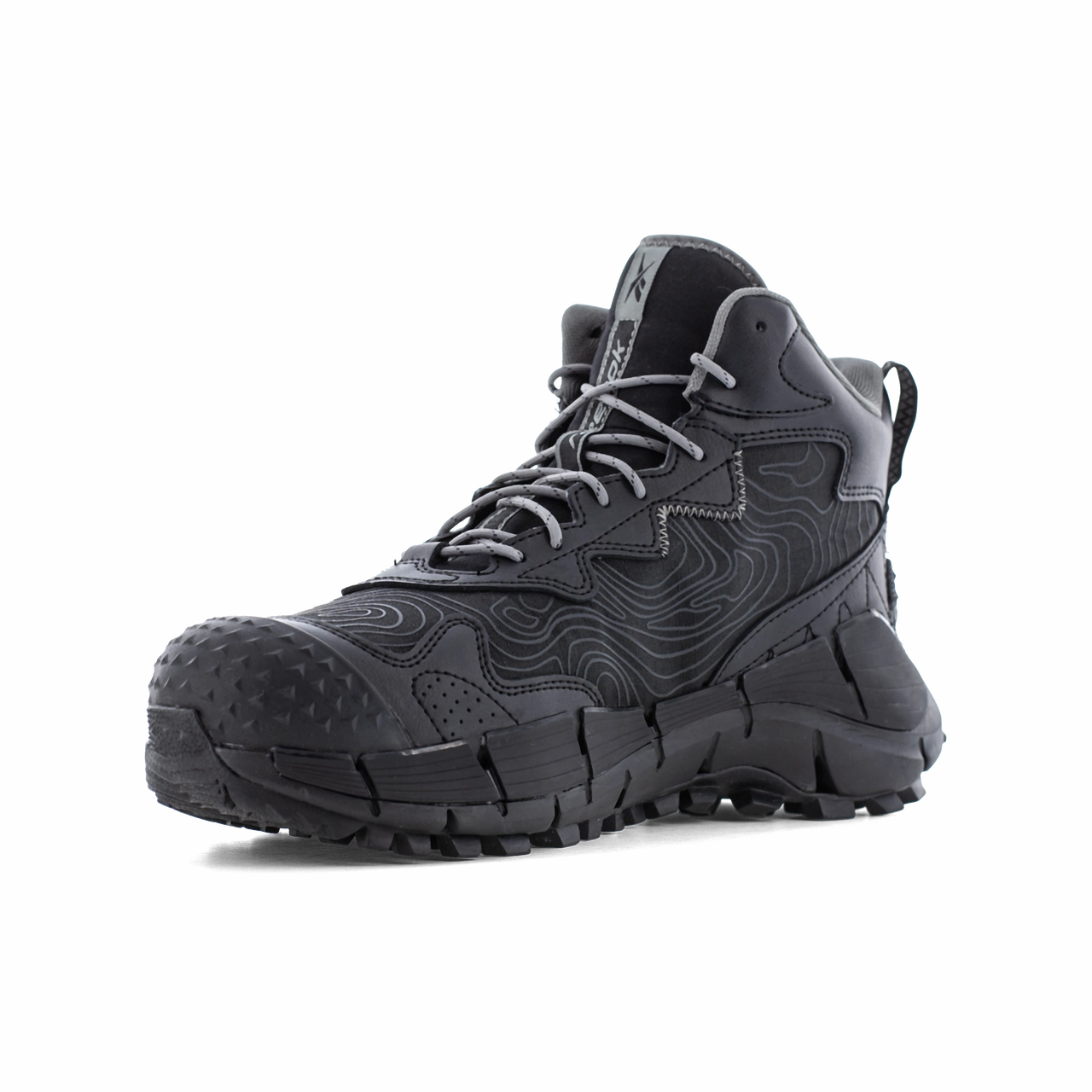 Reebok Work Zig Kinetica Edge II Work RB3022 Men's Waterproof Work Hiker with Internal Met Guard in Black Extreme Conditions Footwear Tough Grip