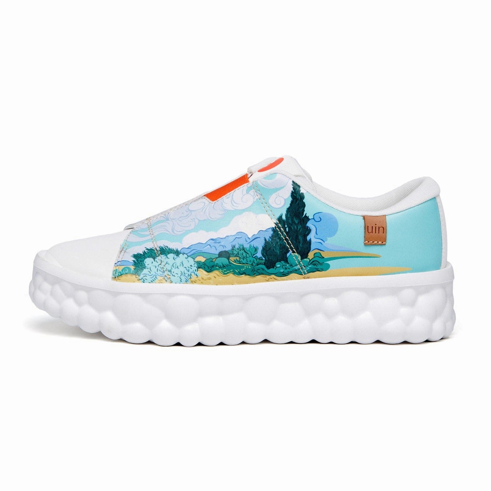 Balanced Ride Van Gogh Wheatfield with Cypresses Las Ramblas Men