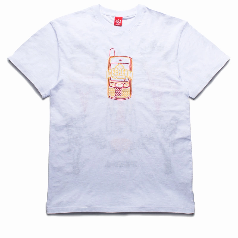 Ice Cream Chains Tee - White Sleek Design Fit Comfort Wearable