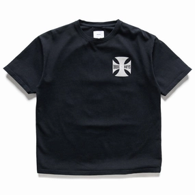 Rhude Boys Tee - Vintage Black Vital Core Essential Tee