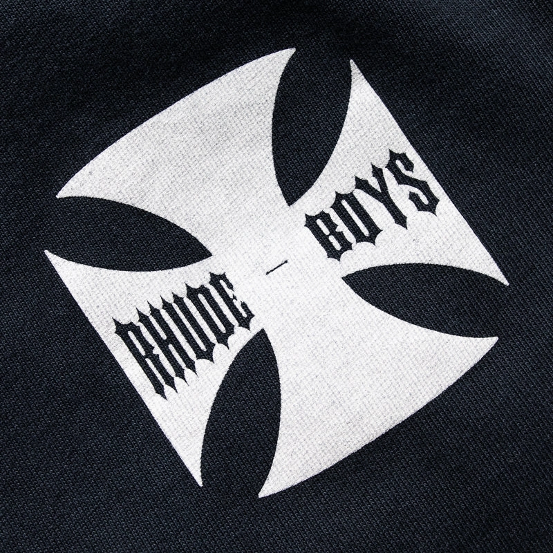 HighElasticity Fiber Wardrobe Essential Rhude Boys Tee - Vintage Black