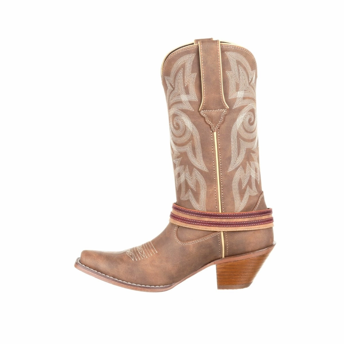 Durango Crush Women's Flag Accessory Western Boots Drd0208 In Brown Open Toe Wear resistant