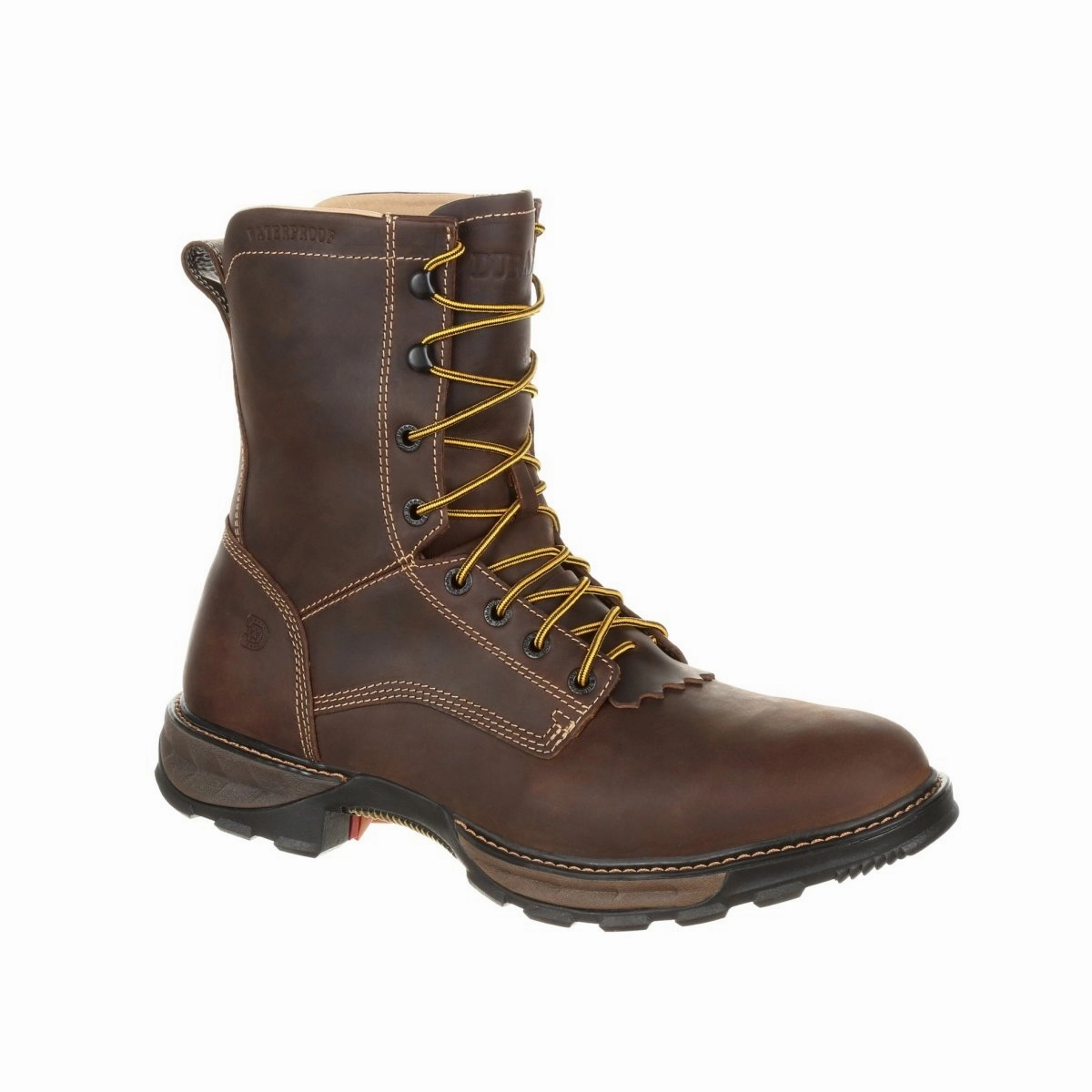 Durango Maverick Xp Men's Waterproof Lacer Work Boots Ddb0174 In Oiled Brown Heavy-duty Traction Comfortable Footbed