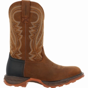 Flex Groove Design Durango Maverick Xp Men's Waterproof Work Boots Ddb0481 In Coyote Brown