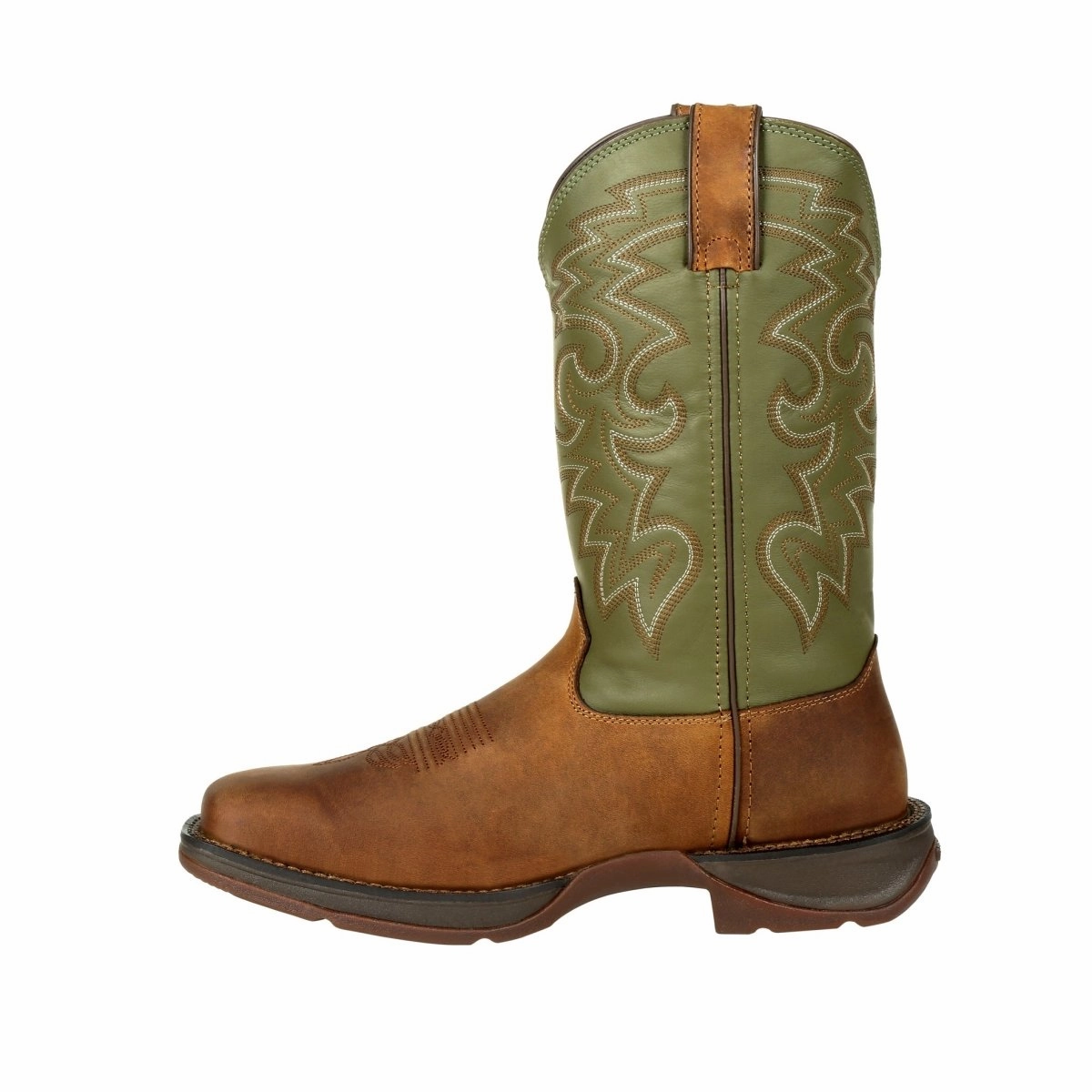 Water-resistant Coverage Durango Rebel Men's Pull-On Western Boots Db5416 In Coffee Cactus