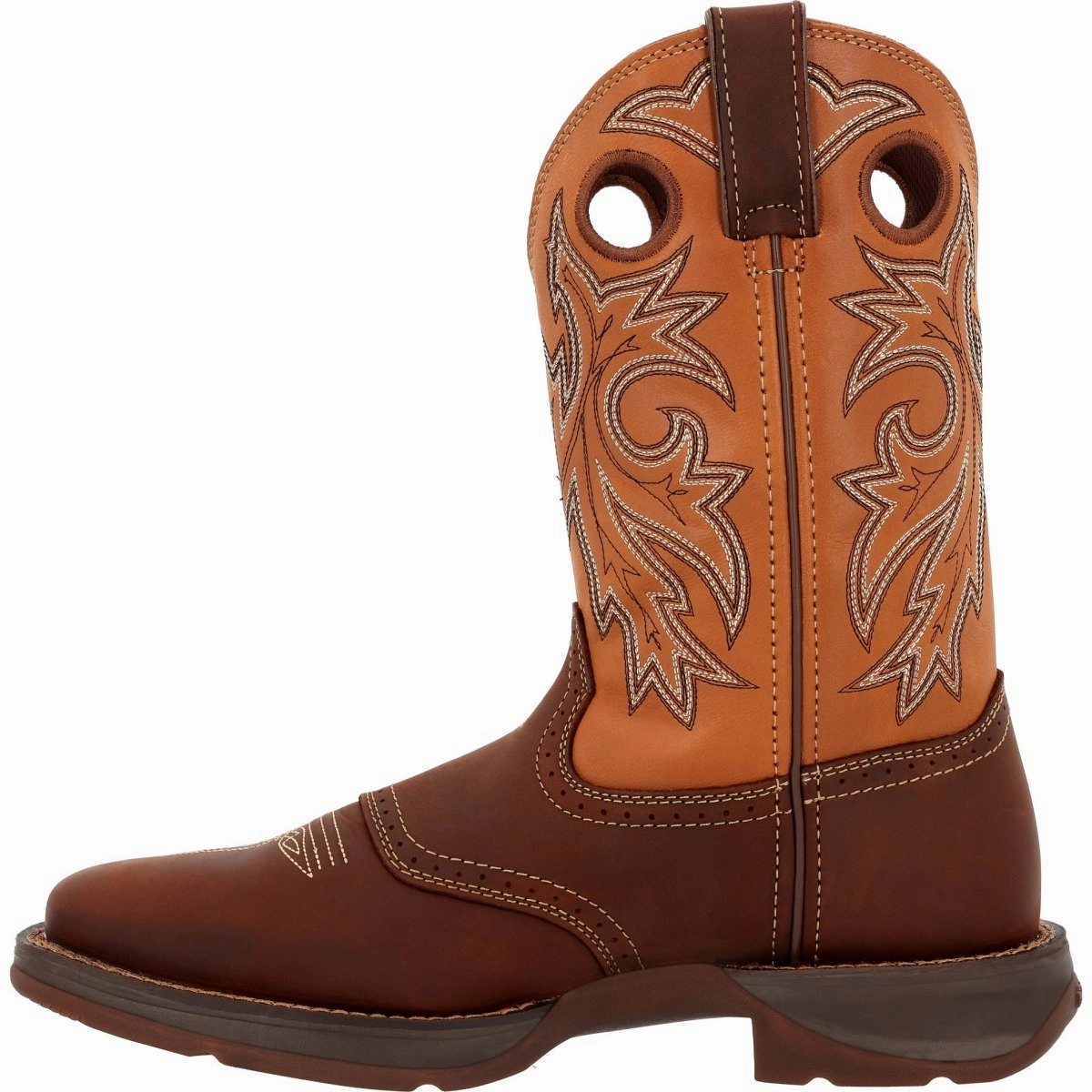 Durango Rebel Men's Saddle Up Western Boots Db4442 In Tan Heavy Protection