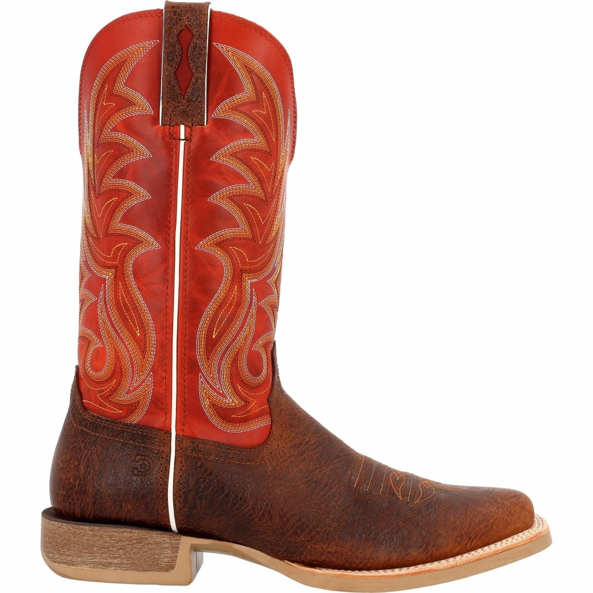 Durango Rebel Pro Men's Western Boots Ddb0476 In Cognac Crunch And Rusty Red Durable Comfort Gear