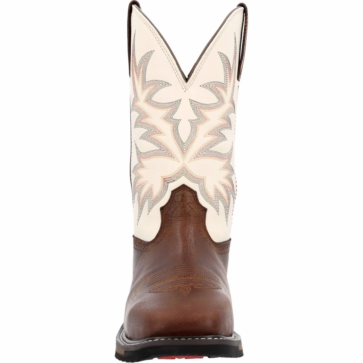 Flexibility Fit Wear Shield Shoes Durango Workhorse Men's Steel Toe Western Work Boots Ddb0426 In Chocolate And Bone