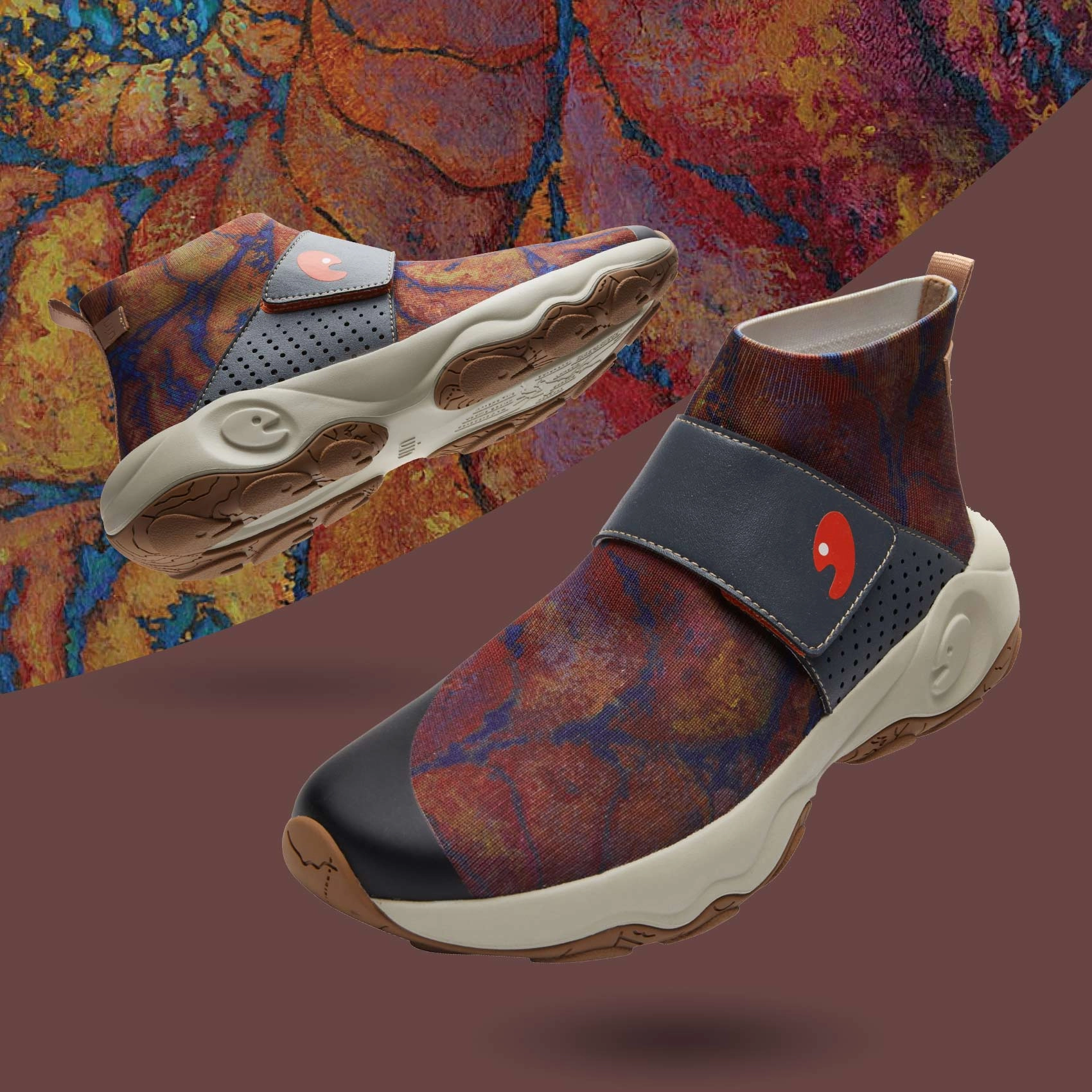 Dye-Brown Cazorla II Men Cushioned Step Weekend Wanderer