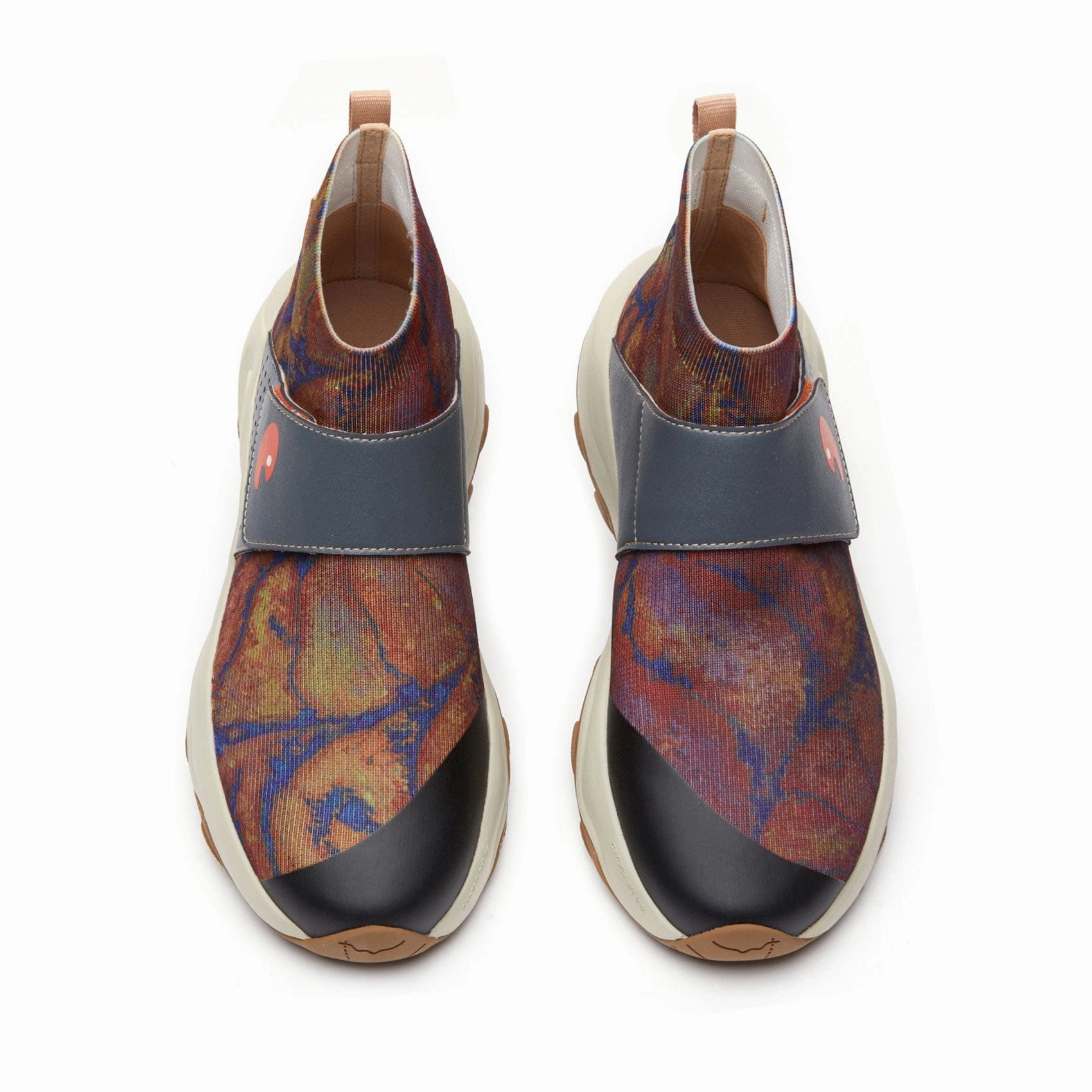 Dye-Brown Cazorla II Men Anti Odor Snowy Path