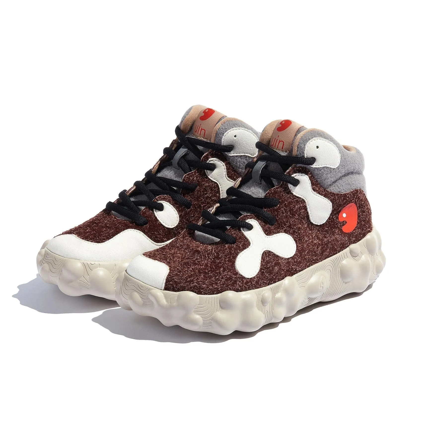 Earthy Brown Figueras III Women Full Grip Bonded seams