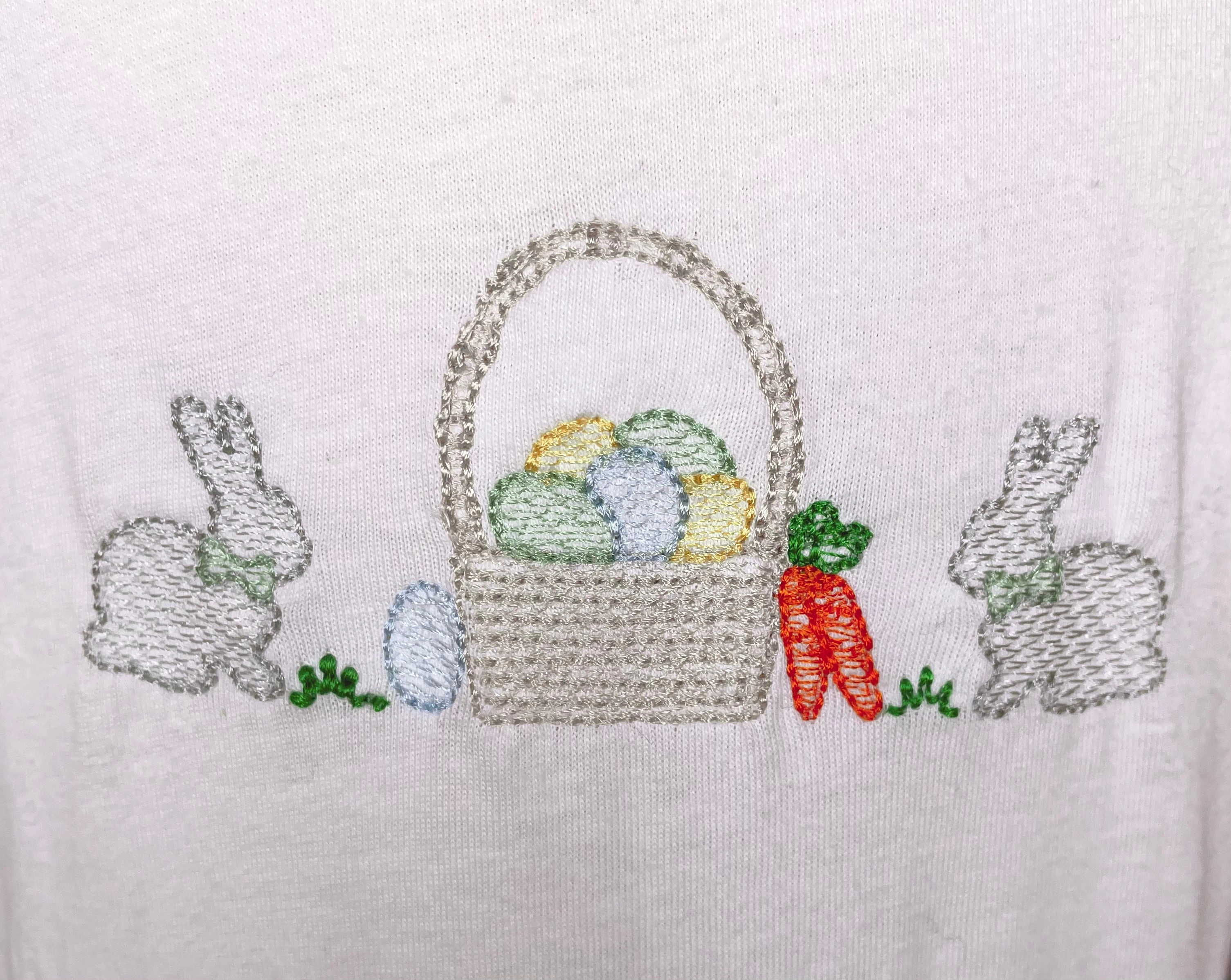 SmoothEdging Light Core Easter Bunny Embroidered Shirt