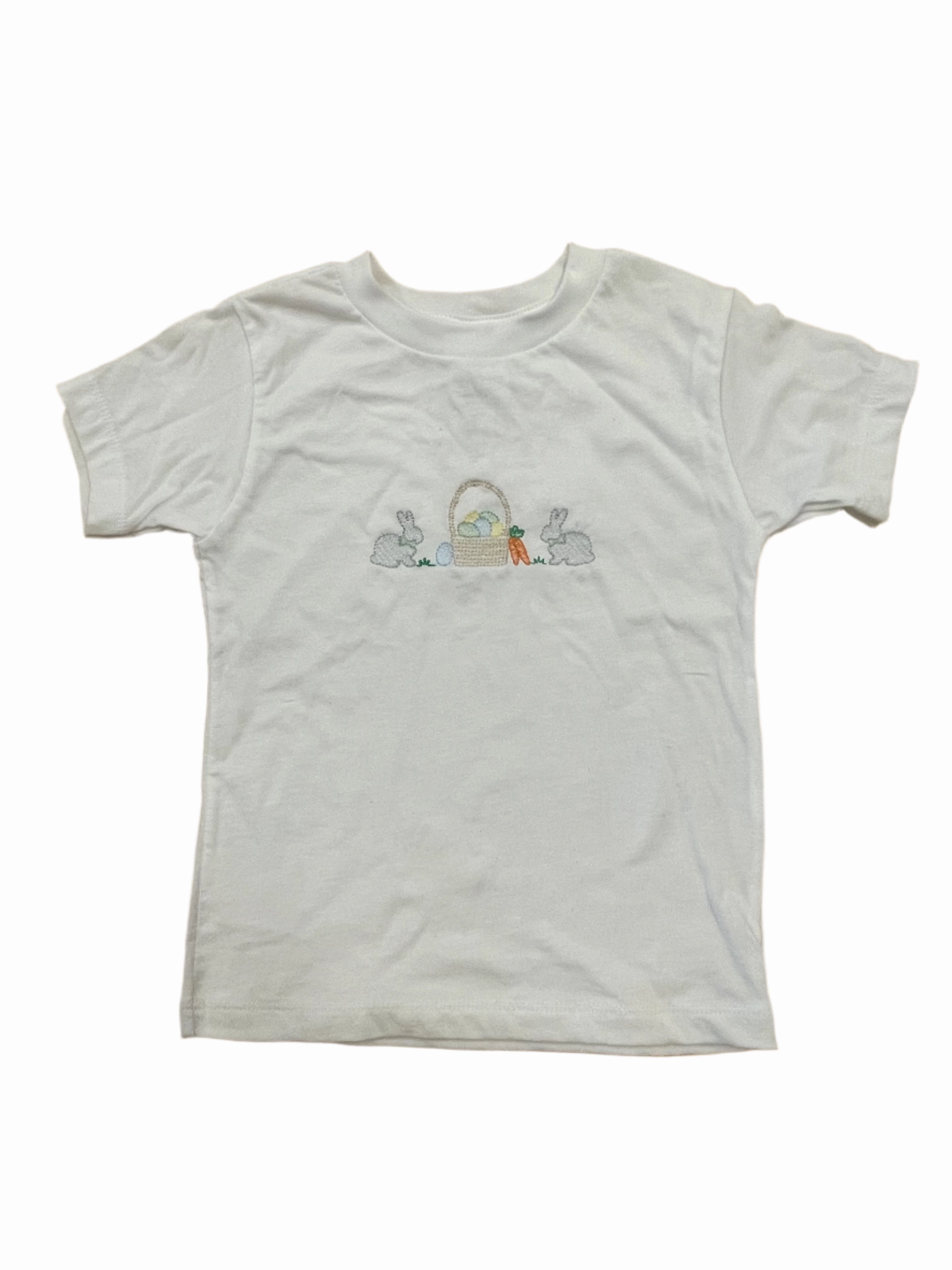 AntiStatic Treatment Comfortable Fashion Easter Bunny Embroidered Shirt