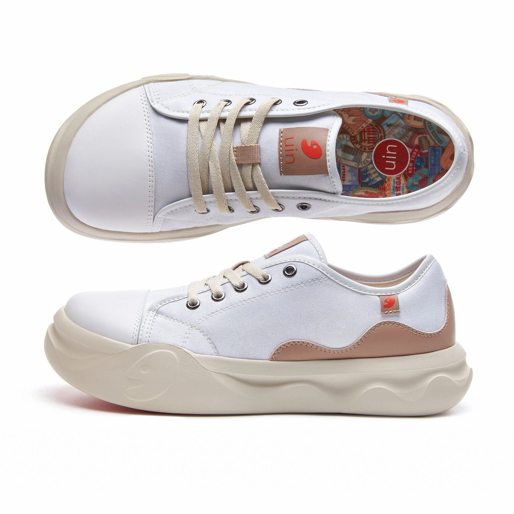 Flexible sole construction Bright White Segovia I Men