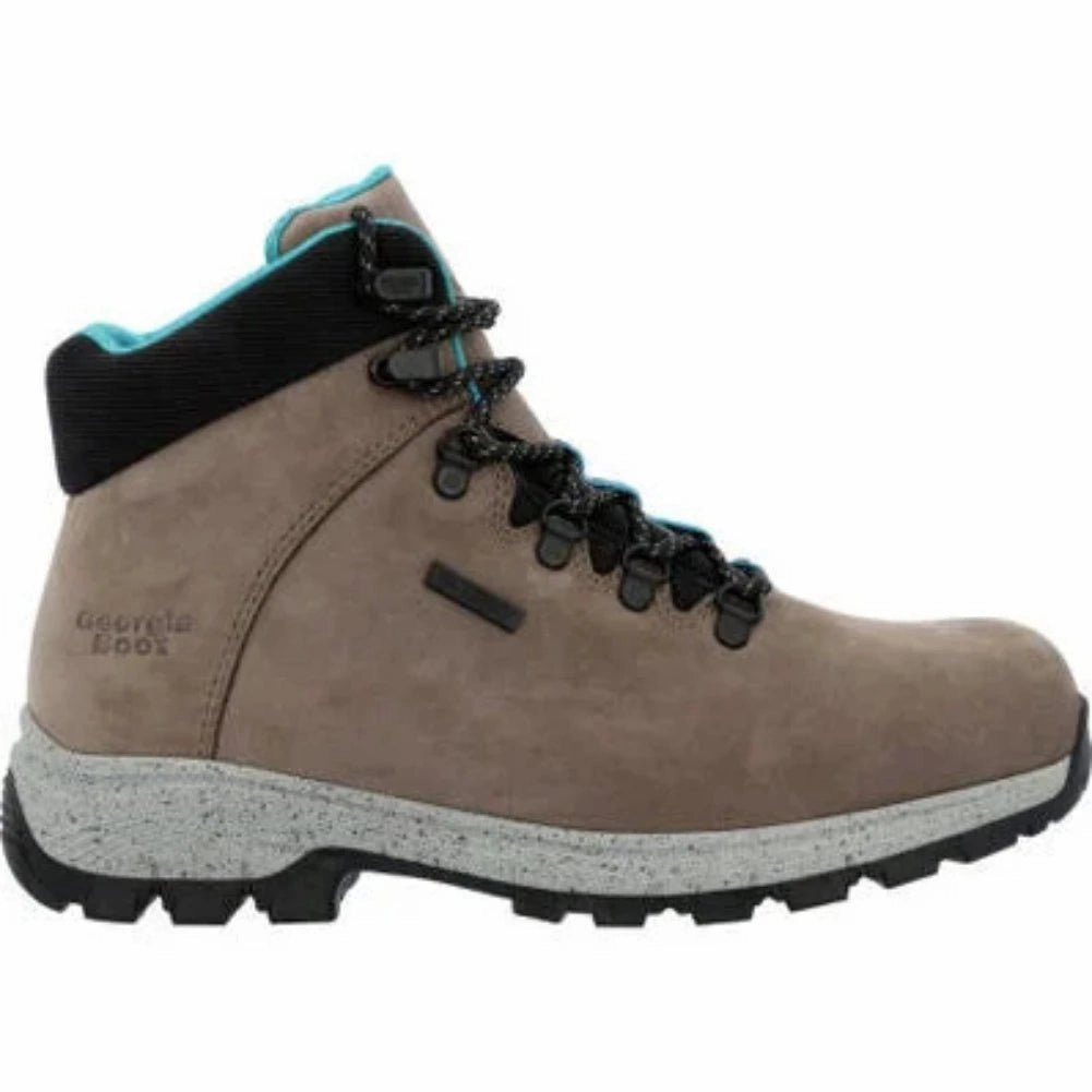 Multi-Purpose Easy Layer Georgia Boot Eagle Trail Women's Waterproof Soft Toe Hiker Boots Gb00630 In Grey