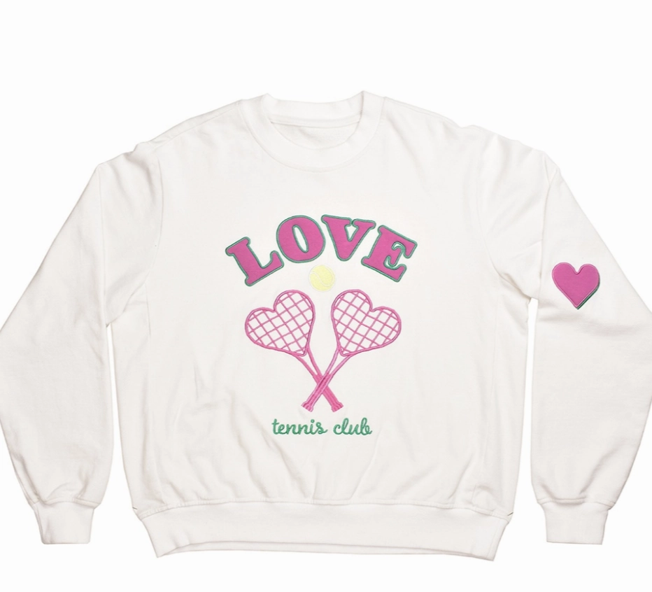 QuickDry Material Iscream x Theme - Love Sweatshirt