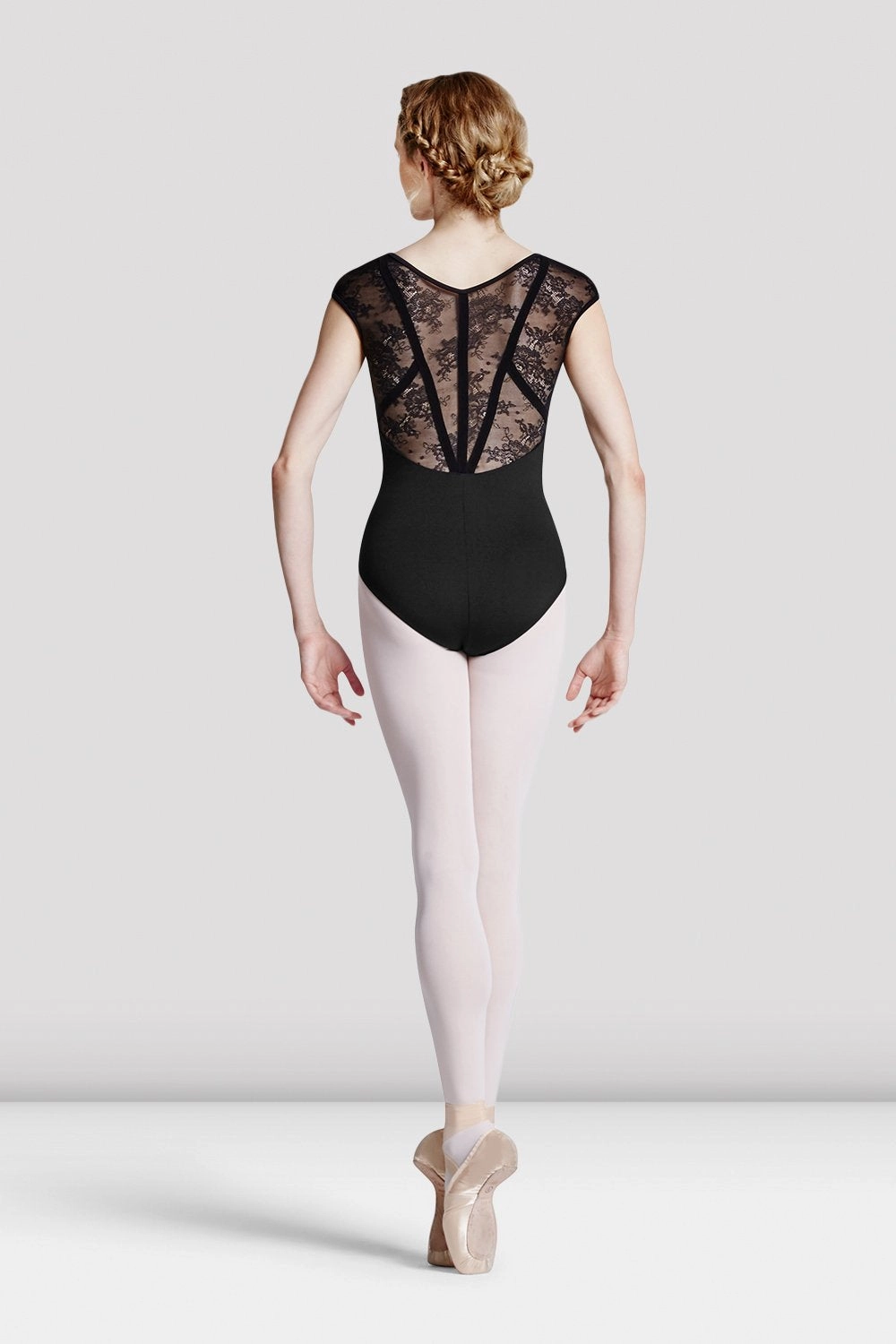 Unilateral Tension Structure acrylonitrile butadiene styrene Ladies Hava Floral Lace Leotard