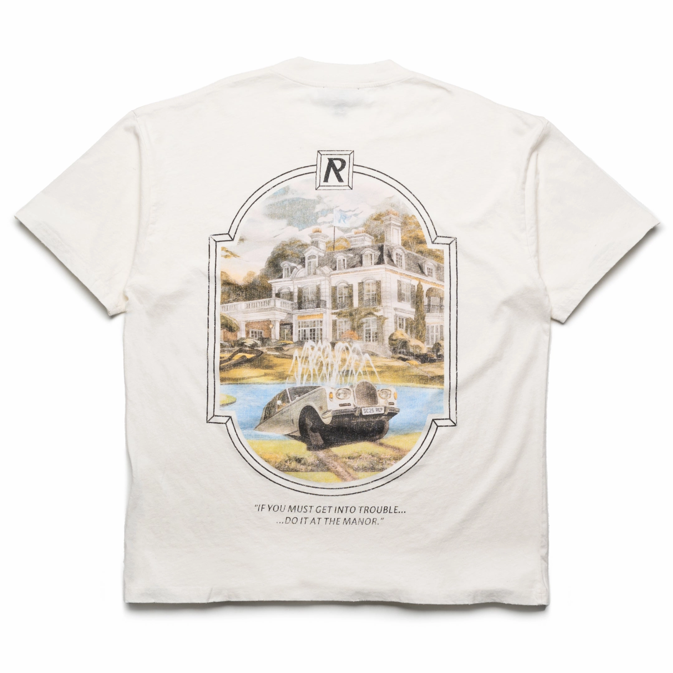 outdoor mode Represent Revere Manor Tee - Aged White