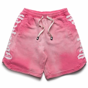 Strong Soul Shimmer Core Godspeed New York Courtside Shorts - Starburst Pink
