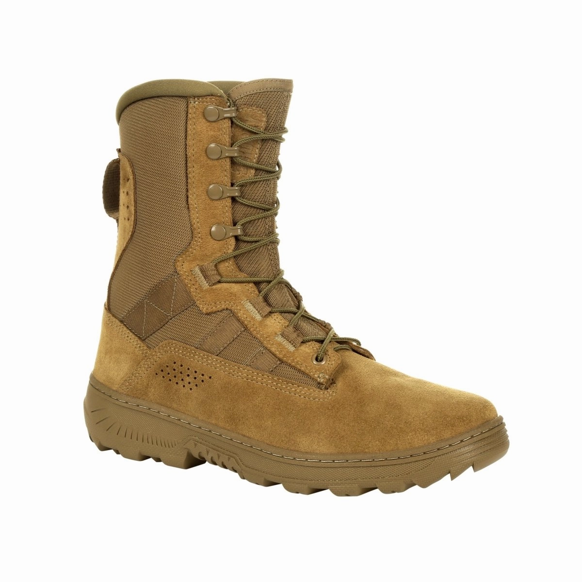 Padded Interior Windy Weather Rocky Other Men's Commercial Military Soft Toe Boots Rkc105 In Brown
