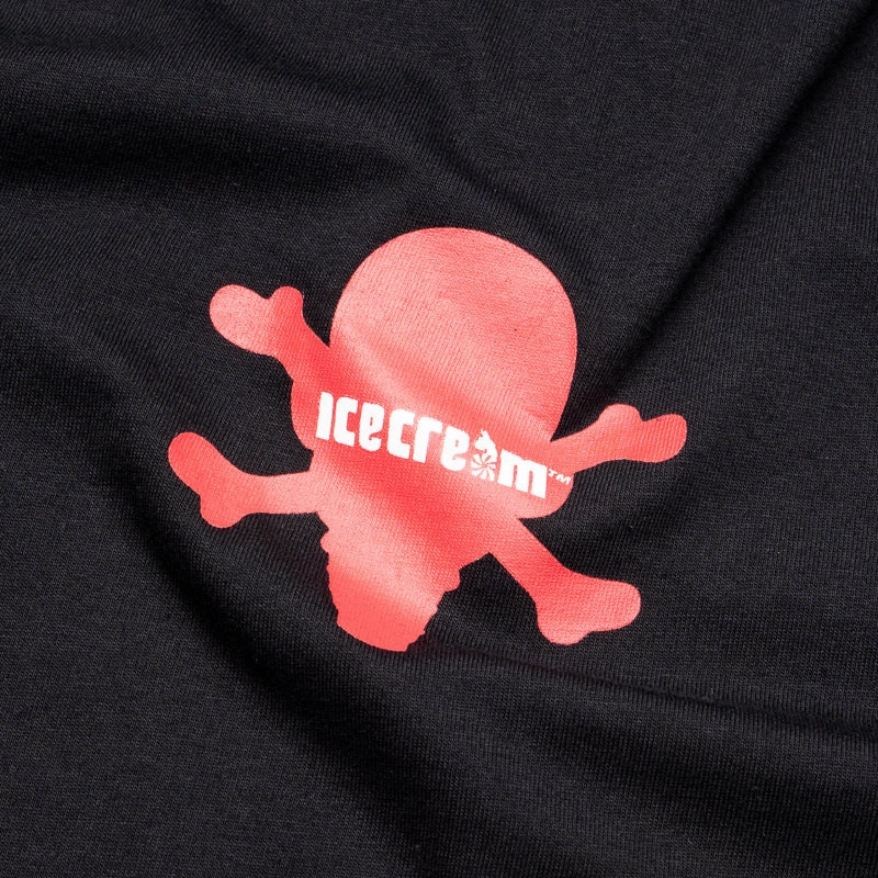 OdorResistant Fabric Ice Cream Box Logo Tee - Black