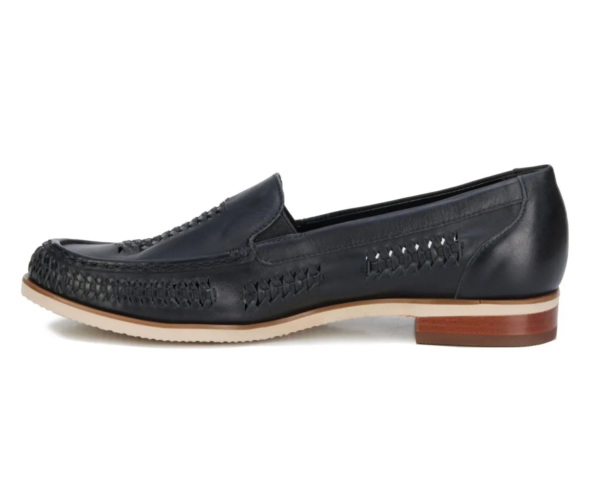 Ros Hommerson Wendy Women Slip-on Shoes In Black Nappa Leather Weekend Walk