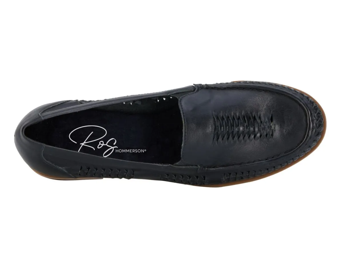 Ros Hommerson Wendy Women Slip-on Shoes In Black Nappa Leather Light Weight